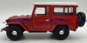 Toyota FJ 40 Hard Top 1:24 red Motormax 79323