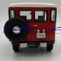 Toyota FJ 40 Hard Top 1:24 red Motormax 79323