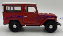 Toyota FJ 40 Hard Top 1:24 red Motormax 79323