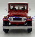 Toyota FJ 40 Hard Top 1:24 red Motormax 79323