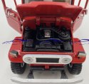 Toyota FJ 40 Hard Top 1:24 red Motormax 79323