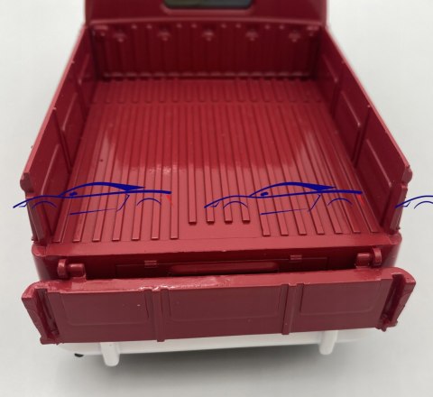 VW Type 2 T1 Double Cab Pickup 1:24 Motormax 79343 VW Type 2 T1 Double Cab Pickup 1:24 Motormax 79343