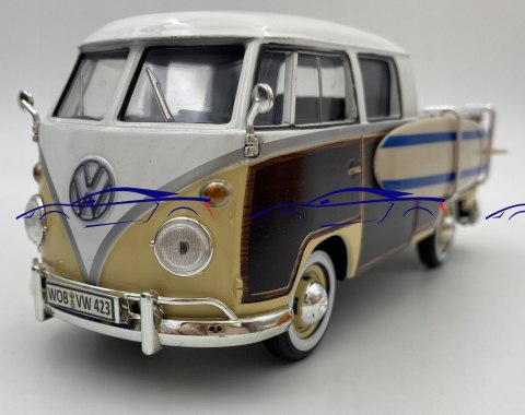 VW Type 2 T1 Pickup z deską 1:24 Motormax 79560 VW Type 2 T1 Pickup z deską 1:24 Motormax 79560