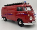 VW Type 2 T1 straż pożarna 1:24 Motormax 79564