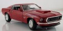 1969 FORD MUSTANG BOSS 429 metal model Welly 1:24