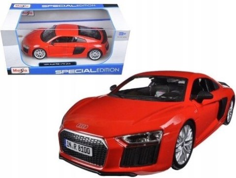 AUDI R8 V10 plus red 1:24 model Maisto 31513 AUDI R8 V10 plus red 1:24 model Maisto 31513