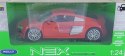 Audi R8 V10 2016 metal model Welly 1:24