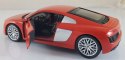 Audi R8 V10 2016 metal model Welly 1:24