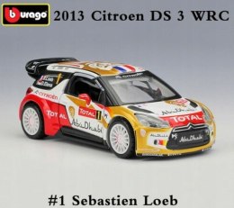 Citroen DS3 WRC Sebastien Loeb #1 Bburago 1:32