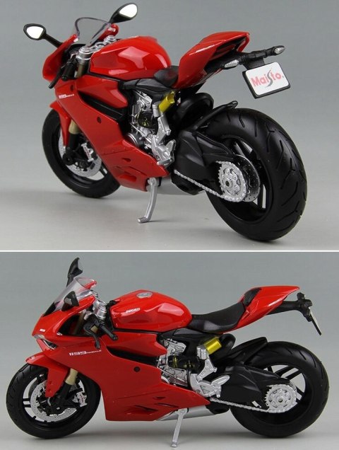 DUCATI Panigale 1199 motocykl model 1:12 Maisto DUCATI Panigale 1199 motocykl model 1:12 Maisto