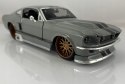 Ford MUSTANG GT 1967 1:24 grey model Maisto 31094