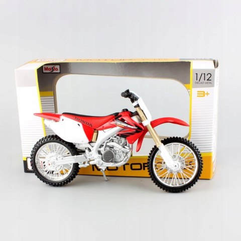 HONDA CRF 450R motocykl model 1:12 Maisto HONDA CRF 450R motocykl model 1:12 Maisto