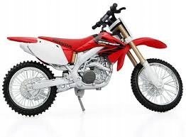 HONDA CRF 450R motocykl model 1:12 Maisto HONDA CRF 450R motocykl model 1:12 Maisto