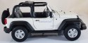 JEEP Wrangler Rubicon convertible model Welly 1:24