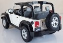 JEEP Wrangler Rubicon convertible model Welly 1:24