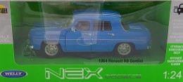 Renault R8 Gordini 1964 metal model Welly 1:24