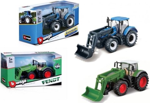 Traktor FENDT ładowacz z napędem BBURAGO metal Traktor FENDT ładowacz z napędem BBURAGO metal