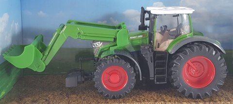 Traktor FENDT ładowacz z napędem BBURAGO metal Traktor FENDT ładowacz z napędem BBURAGO metal