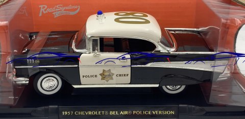 CHEVROLET BEL AIR 1957 CHP Police 1:18 LDC 92109 CHEVROLET BEL AIR 1957 CHP Police 1:18 LDC 92109
