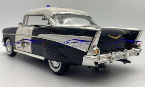 CHEVROLET BEL AIR 1957 CHP Police 1:18 LDC 92109 CHEVROLET BEL AIR 1957 CHP Police 1:18 LDC 92109