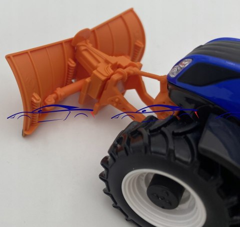 Ciągnik New Holland T7 z pługiem 1:32 BBURAGO Ciągnik New Holland T7 z pługiem 1:32 BBURAGO