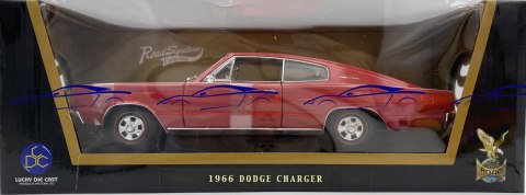 Dodge Charger 1966 1:18 model LDC 92638 red Dodge Charger 1966 1:18 model LDC 92638 red