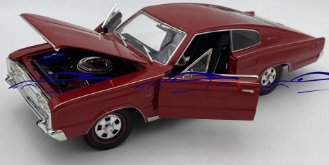 Dodge Charger 1966 1:18 model LDC 92638 red Dodge Charger 1966 1:18 model LDC 92638 red
