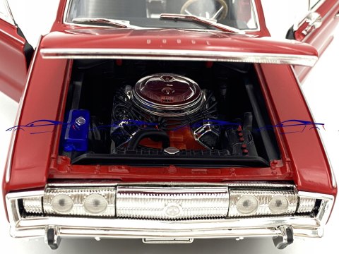 Dodge Charger 1966 1:18 model LDC 92638 red Dodge Charger 1966 1:18 model LDC 92638 red