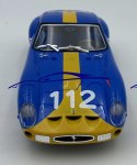 FERRARI 250 GTO #112 blue Bburago 26305 1:24