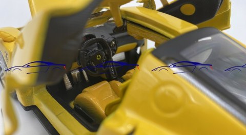 FERRARI ENZO yellow model Bburago 26006 1:24 FERRARI ENZO yellow model Bburago 26006 1:24