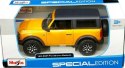 Ford BRONCO BADLANDS 2021 orange 1:24 Maisto 31530