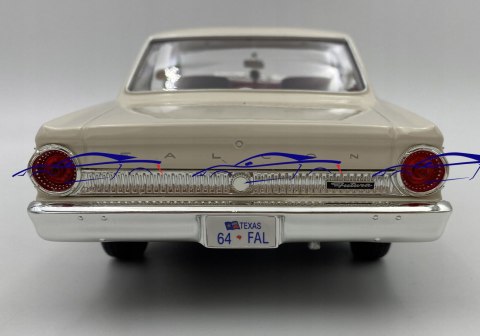 Ford Falcon 1964 1:18 model LDC 92708 white Ford Falcon 1964 1:18 model LDC 92708 white