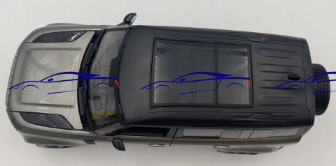 Land Rover Defender 2022 1:24 grey Bburago 21101 Land Rover Defender 2022 1:24 grey Bburago 21101