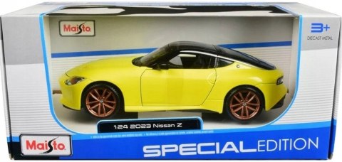Nissan Z 2023 yellow 1:24 Maisto 32904 Nissan Z 2023 yellow 1:24 Maisto 32904