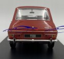 Simca 1100 red 1969 model 124167 WhiteBox 1:24