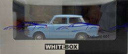 Trabant 601 blue 1965 model 124169 WhiteBox 1:24