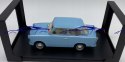 Trabant 601 blue 1965 model 124169 WhiteBox 1:24