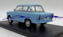 Trabant 601 blue 1965 model 124169 WhiteBox 1:24