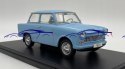 Trabant 601 blue 1965 model 124169 WhiteBox 1:24