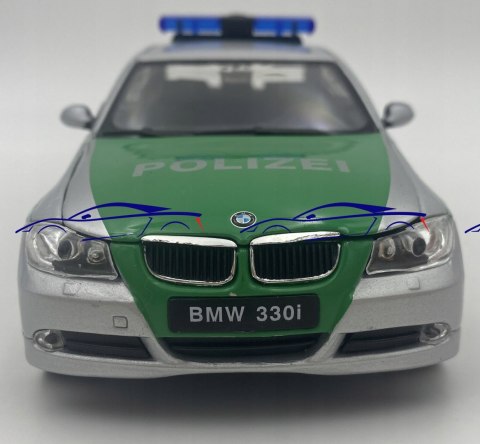 BMW 330i E90 POLIZIA model 22465GP Welly 1:24 BMW 330i E90 POLIZIA model 22465GP Welly 1:24