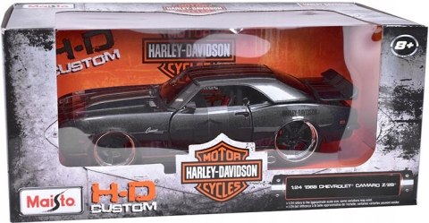 Chevy Camaro Z/28 1968 Harley Davidson 1/24 Maisto 32273 Chevy Camaro Z/28 1968 Harley Davidson 1/24 Maisto 32273
