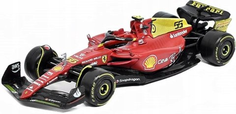 F1 FERRARI F1-75 MONZA 22 Sainz #55 BBurago 1:43 F1 FERRARI F1-75 MONZA 22 Sainz #55 BBurago 1:43