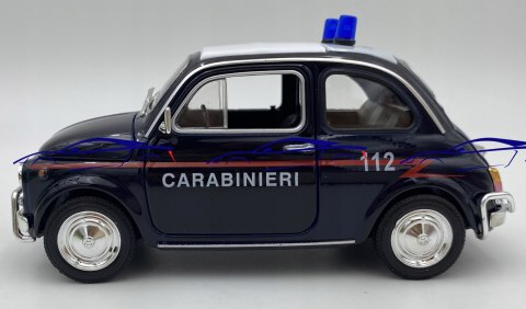 Fiat 500 Carabinieri model 22515IC Welly 1:24 Fiat 500 Carabinieri model 22515IC Welly 1:24