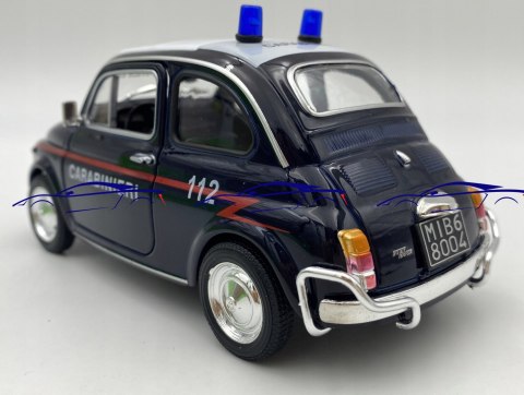 Fiat 500 Carabinieri model 22515IC Welly 1:24 Fiat 500 Carabinieri model 22515IC Welly 1:24