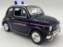 Fiat 500 Carabinieri model 22515IC Welly 1:24