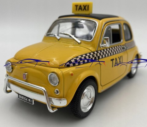 Fiat 500 Taxi model 22515TI Welly 1:24 Fiat 500 Taxi model 22515TI Welly 1:24