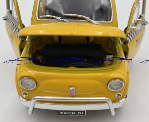 Fiat 500 Taxi model 22515TI Welly 1:24 Fiat 500 Taxi model 22515TI Welly 1:24