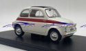 Fiat 500 white red 1960 WhiteBox 124182 1:24