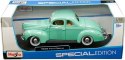 Ford DeLuxe Coupe 1939 turkus 1:18 Maisto 31180