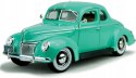 Ford DeLuxe Coupe 1939 turkus 1:18 Maisto 31180